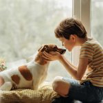 kids and pet